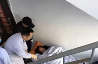 张掖病人院后返乡